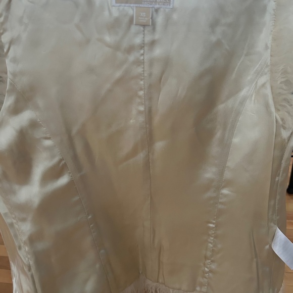 Michael Kors Women's 100% Mongolian Lamb fur  Cropped Vest XS - Picture 4 of 6